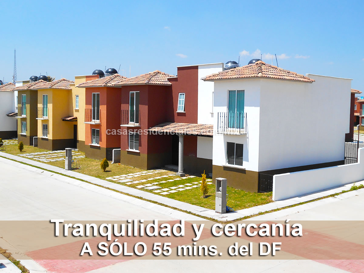 Casas Residenciales en venta cerca del DF 